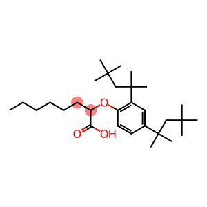 2-[2,4-Bis(1,1,3,3-tetramethylbutyl)phenoxy]octanoic acid