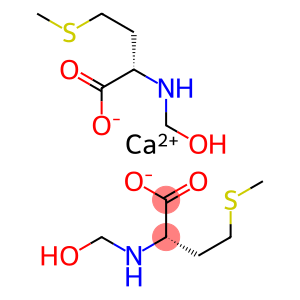 Bis[(S)-2-[(hydroxymethyl)amino]-4-(methylthio)butanoic acid]calcium salt