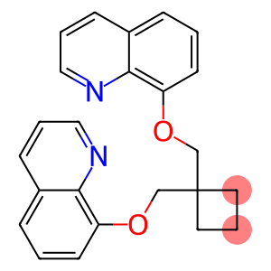 1,1-Bis[(8-quinolinyloxy)methyl]cyclobutane