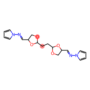 1,2-Bis(4-pyrrolizinomethyl-1,3-dioxolan-2-yl)ethane