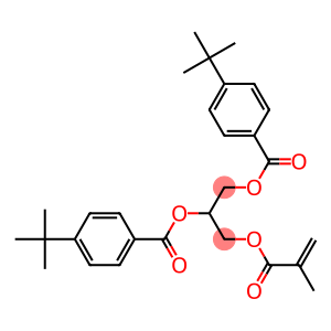 Bis(p-tert-butylbenzoic acid)1-(methacryloyloxymethyl)ethylene ester