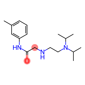 2-({2-[bis(propan-2-yl)amino]ethyl}amino)-N-(3-methylphenyl)acetamide