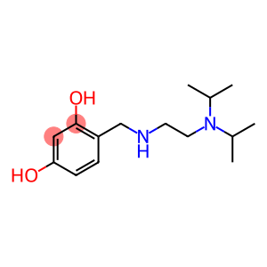 4-[({2-[bis(propan-2-yl)amino]ethyl}amino)methyl]benzene-1,3-diol