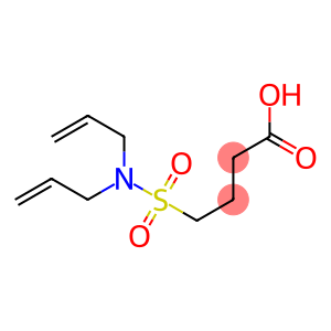 4-[bis(prop-2-en-1-yl)sulfamoyl]butanoic acid