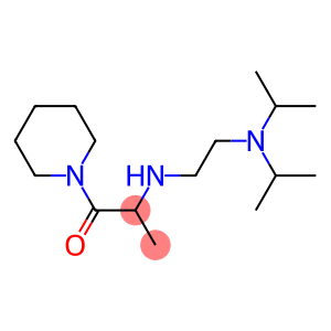 2-({2-[bis(propan-2-yl)amino]ethyl}amino)-1-(piperidin-1-yl)propan-1-one
