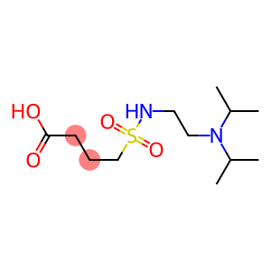 4-({2-[bis(propan-2-yl)amino]ethyl}sulfamoyl)butanoic acid