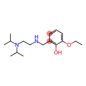 2-[({2-[bis(propan-2-yl)amino]ethyl}amino)methyl]-6-ethoxyphenol