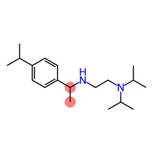 {2-[bis(propan-2-yl)amino]ethyl}({1-[4-(propan-2-yl)phenyl]ethyl})amine