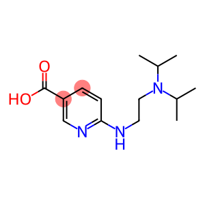 6-({2-[bis(propan-2-yl)amino]ethyl}amino)pyridine-3-carboxylic acid