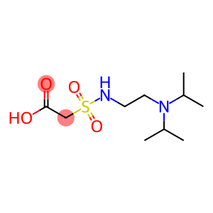 2-({2-[bis(propan-2-yl)amino]ethyl}sulfamoyl)acetic acid