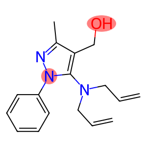 {5-[bis(prop-2-en-1-yl)amino]-3-methyl-1-phenyl-1H-pyrazol-4-yl}methanol