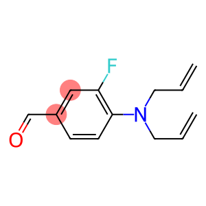 4-[bis(prop-2-en-1-yl)amino]-3-fluorobenzaldehyde