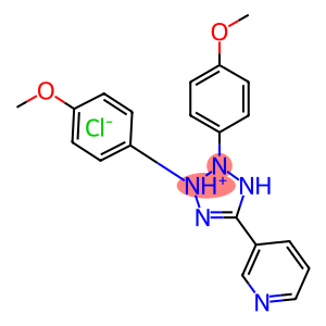 2,3-BIS(P-METHOXYPHENYL)-5-(3-PYRIDYL)-2H-TETRAZOLIUMCHLORIDE