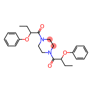 1,4-bis(2-phenoxybutanoyl)piperazine