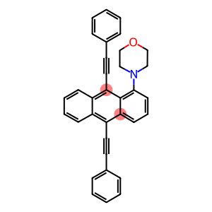 9,10-BIS(PHENYLETHYNYL)-1-N-MORPHOLINOANTHRACENE