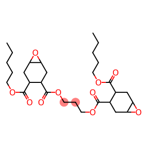 Bis[2-(pentyloxycarbonyl)-4,5-epoxy-1-cyclohexanecarboxylic acid]1,3-propanediyl ester