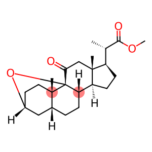 23,24-BISNOR-5-BETA-CHOLANIC ACID-3-ALPHA, 9-ALPHA-EPOXY-11-ONE METHYL ESTER