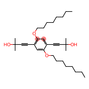 4,4''[2,5-BIS(OCTYLOXY)-1,4-PHENYLENE]BIS[2-METHYL-3-BUTYN-2-OL]