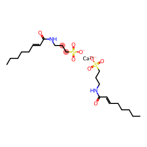 Bis[3-(2-octenoylamino)-1-propanesulfonic acid]calcium salt