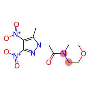 4-({3,4-bisnitro-5-methyl-1H-pyrazol-1-yl}acetyl)morpholine