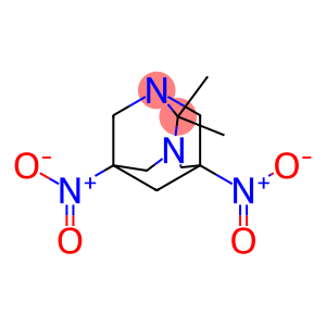 5,7-bisnitro-2,2-dimethyl-1,3-diazatricyclo[3.3.1.1~3,7~]decane