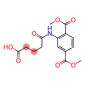 5-[2,5-bis(methoxycarbonyl)anilino]-5-oxopentanoic acid