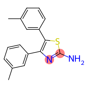 4,5-bis(3-methylphenyl)-1,3-thiazol-2-amine