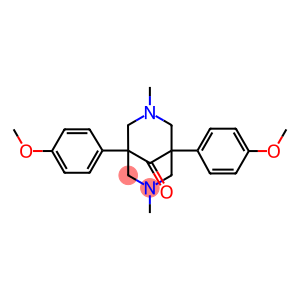 1,5-bis(4-methoxyphenyl)-3,7-dimethyl-3,7-diazabicyclo[3.3.1]nonan-9-one