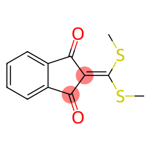 2-[bis(methylsulfanyl)methylene]-1H-indene-1,3(2H)-dione