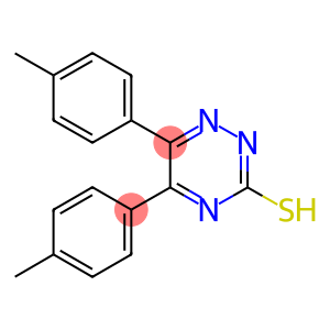 5,6-BIS(4-METHYLPHENYL)-1,2,4-TRIAZIN-3-YLHYDROSULFIDE