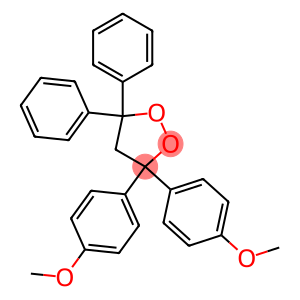 3,3-Bis(4-methoxyphenyl)-5,5-diphenyl-1,2-dioxolane