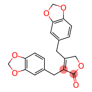 3,4-Bis-(3,4-methylenedioxybenzyl)-2(5H)-furanone