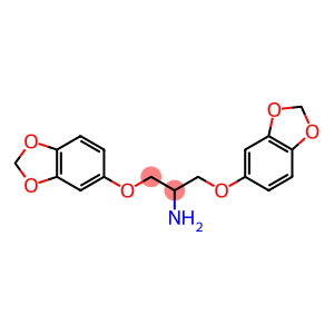 1,3-Bis(3,4-methylenedioxyphenoxy)-2-propanamine