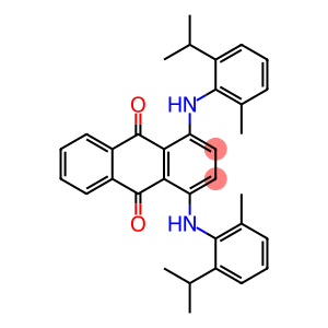 1,4-Bis[2-methyl-6-(1-methylethyl)phenylamino]-9,10-anthracenedione