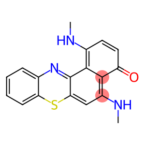 1,5-Bis(methylamino)-4H-benzo[a]phenothiazin-4-one