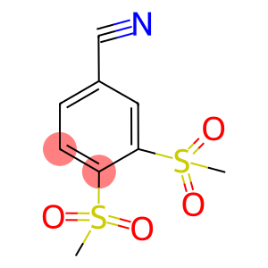 3,4-Bis(methylsulphonyl)benzonitrile