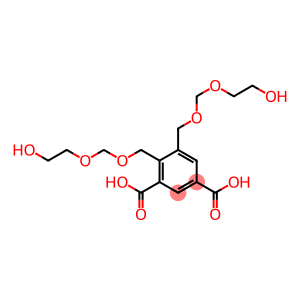 4,5-Bis(6-hydroxy-2,4-dioxahexan-1-yl)isophthalic acid