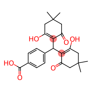 4-(BIS(6-HYDROXY-4,4-DIMETHYL-2-OXOCYCLOHEX-1-ENYL)METHYL)BENZOIC ACID