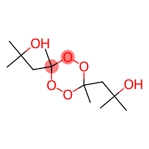 2,5-Bis(2-hydroxy-2-methylpropyl)-2,5-dimethyl-1,3,4,6-tetraoxacyclohexane