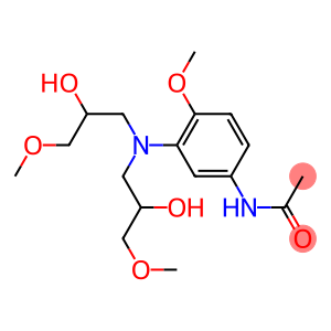 3'-[Bis(2-hydroxy-3-methoxypropyl)amino]-4'-methoxyacetanilide