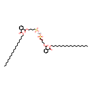 Bis[4-[(2-icosyloxycarbonylphenyl)carbonyloxy]butane-1-sulfonic acid]calcium salt