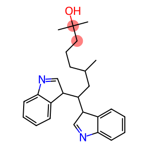 8,8-Bis(3H-indol-3-yl)-2,6-dimethyl-2-octanol