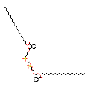 Bis[3-[(2-henicosyloxycarbonylphenyl)carbonyloxy]propane-1-sulfonic acid]calcium salt