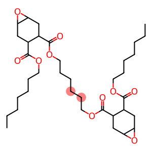 Bis[2-(heptyloxycarbonyl)-4,5-epoxy-1-cyclohexanecarboxylic acid]1,6-hexanediyl ester