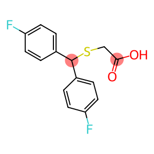 [[BIS(4-FLUOROPHENYL)METHYL]THIO]ACETIC ACID