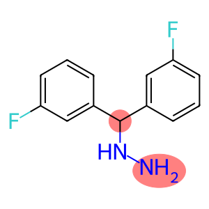 1-(bis(3-fluorophenyl)methyl)hydrazine