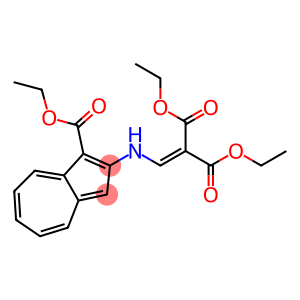 2-[2,2-Bis(ethoxycarbonyl)ethenyl]aminoazulene-1-carboxylic acid ethyl ester