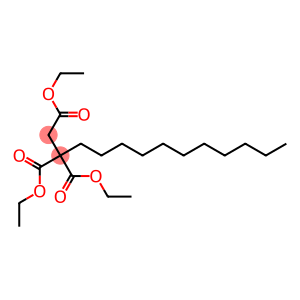 Tridecane-1,2,2-tricarboxylic acid triethyl ester