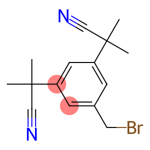 3,5-BIS-(1-CYANO-1-METHYLETHYL)BROMOMETHYLBENZENE