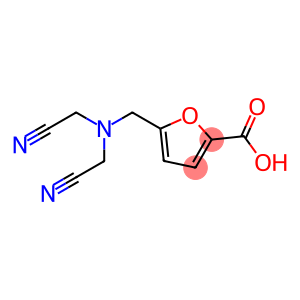 5-{[bis(cyanomethyl)amino]methyl}furan-2-carboxylic acid